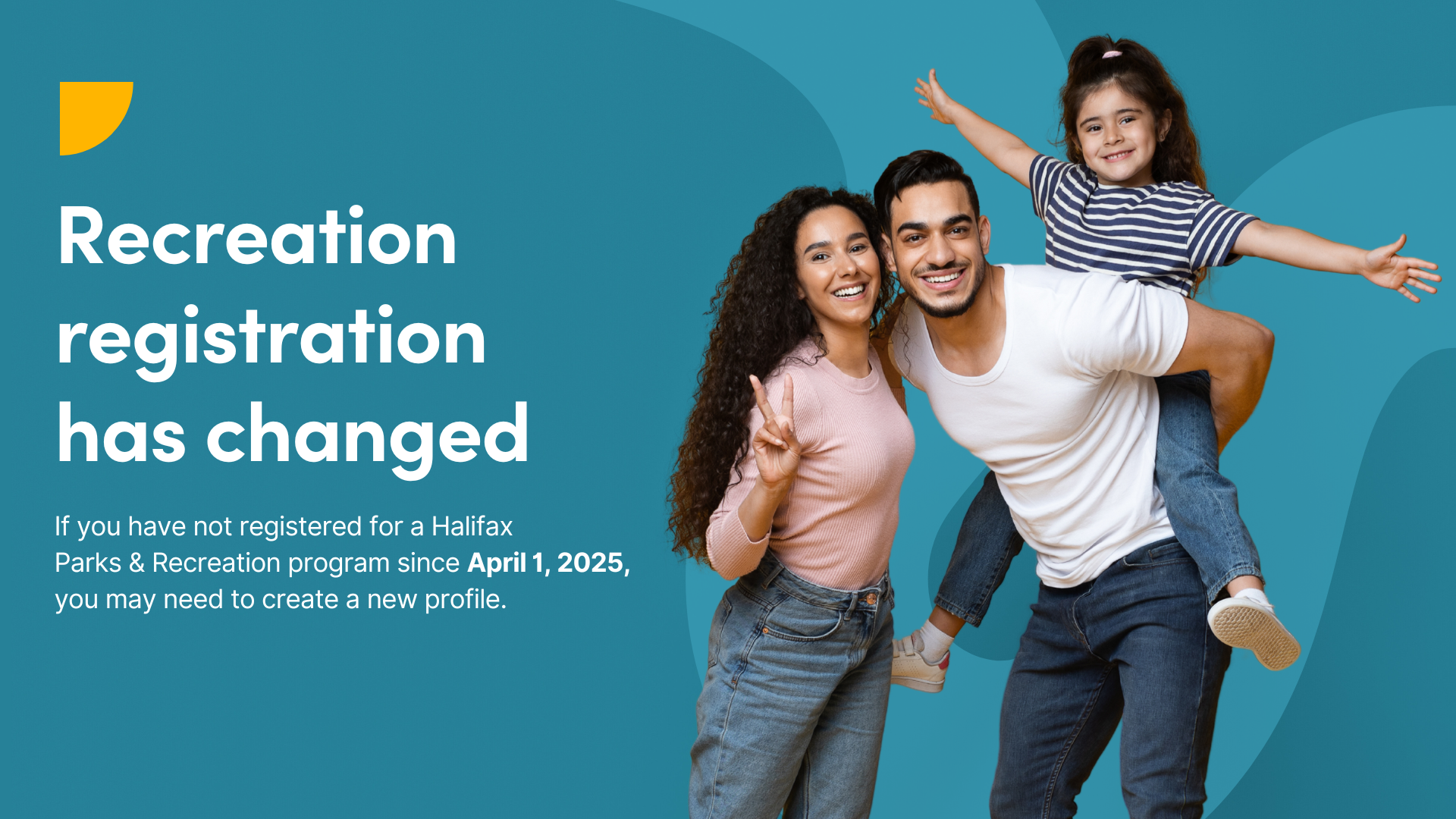 Please call the Recreation Registration Line at 902.490.6666 or visit the front desk staff at your local municipal recreation facility with any questions or support inquiries.